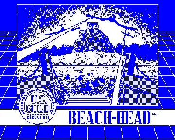 Beach-head (1984)(U.S. Gold) screen shot title